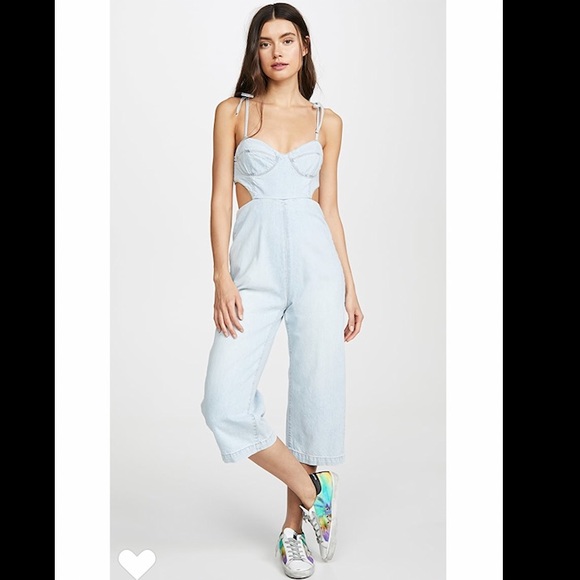 DL1961 Denim - NWT DL1961 Hepburn Jumpsuit Denim Overalls
